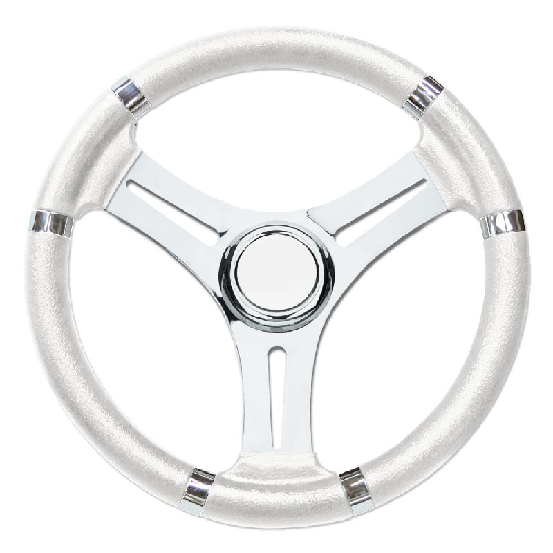 Volante T18R 350 mm Bianco