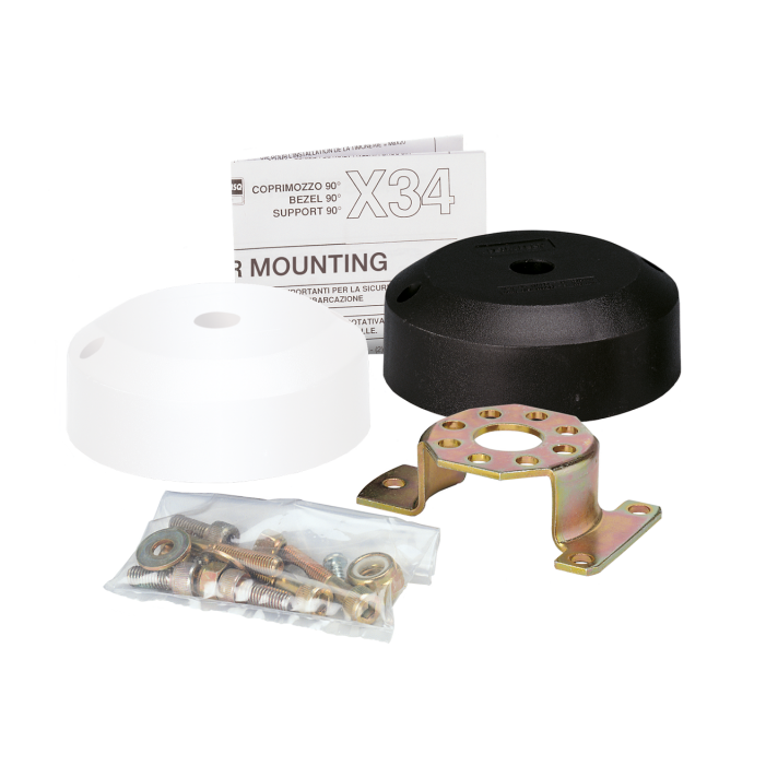 Coprimozzo Ultraflex X34 nero 90° per T71/T72