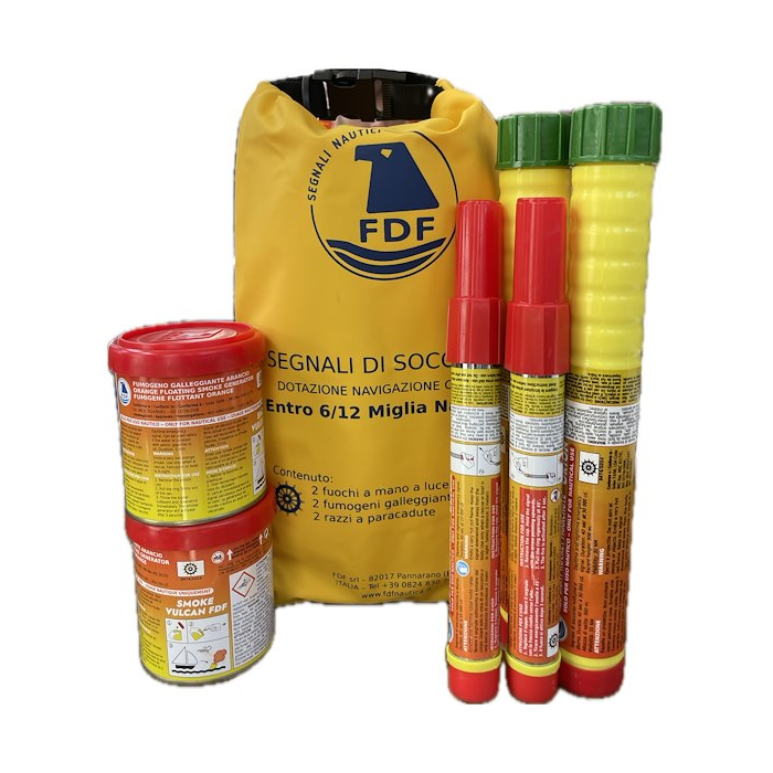 Kit Segnali di Soccorso entro 6/12/50 Miglia