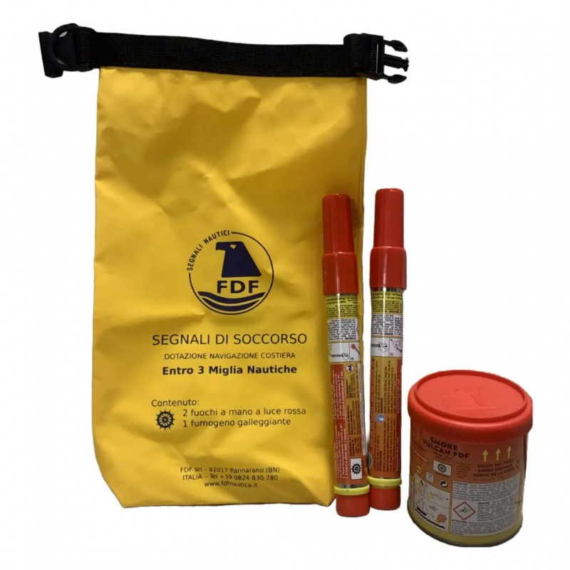 Kit Segnali di Soccorso entro 3 Miglia