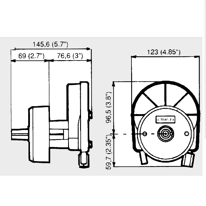 Ultraflex T67 Timoneria Meccanica