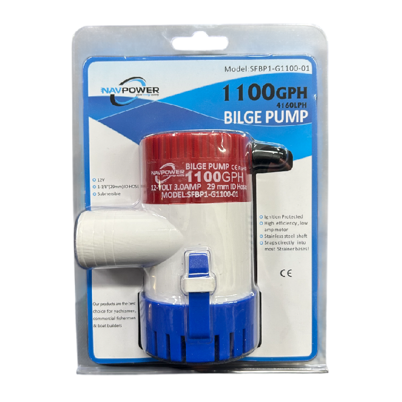 Navpower Pompa di Sentina 1100 Gph 12V