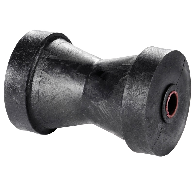 Rullo Centrale 130 mm Nero