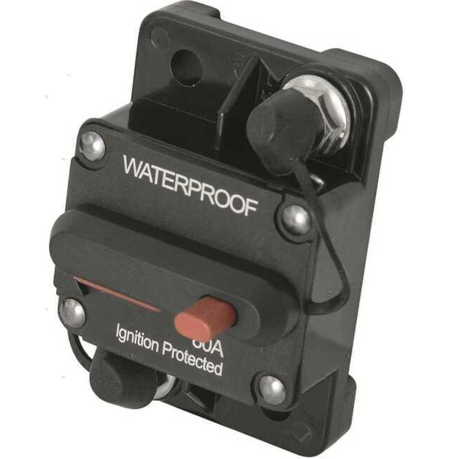 Interruttore Magneto Termico 120A a montaggio per salpa ancora
