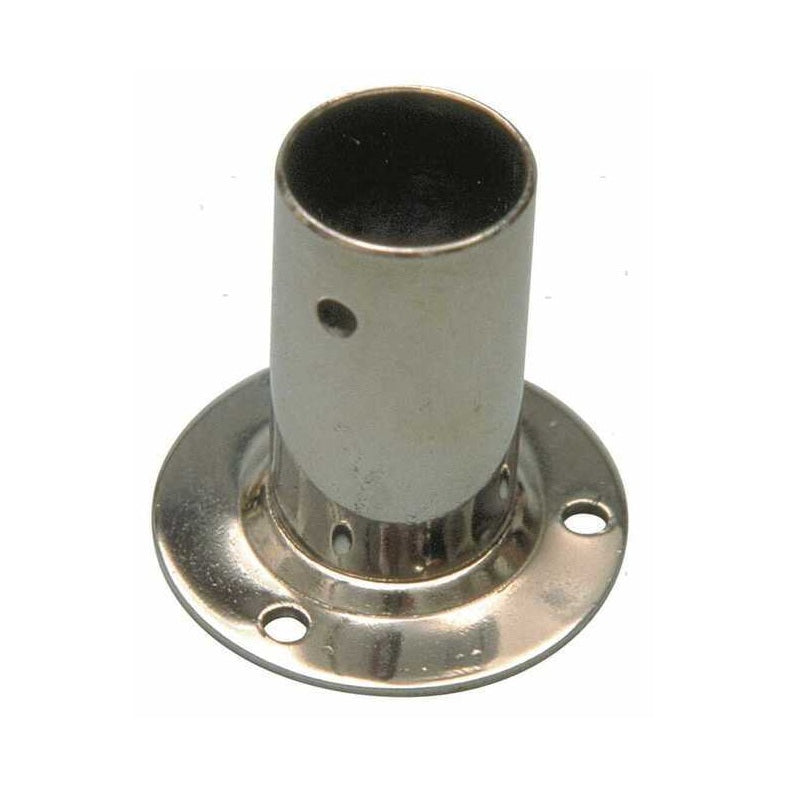 Base tonda dritta inox