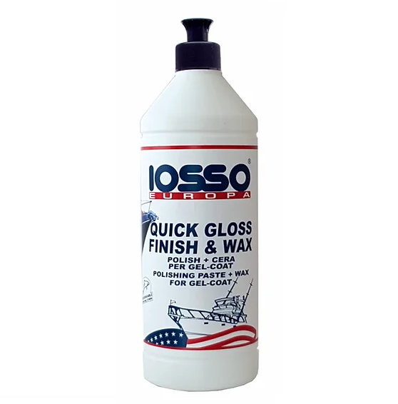 Iosso Quick Gloss Wax 1 lt Cera Protettiva per Gelcoat