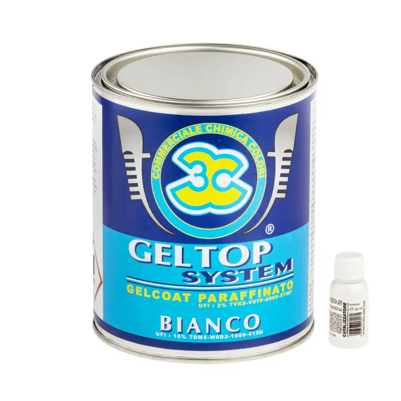 3C Gelcoat Paraffinato 260 gr + Catalizzatore