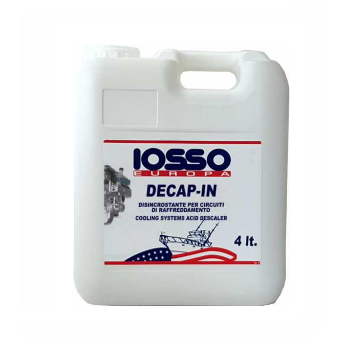 Iosso Decap-in 4 lt Disincrostante per Circuiti di Raffreddamento