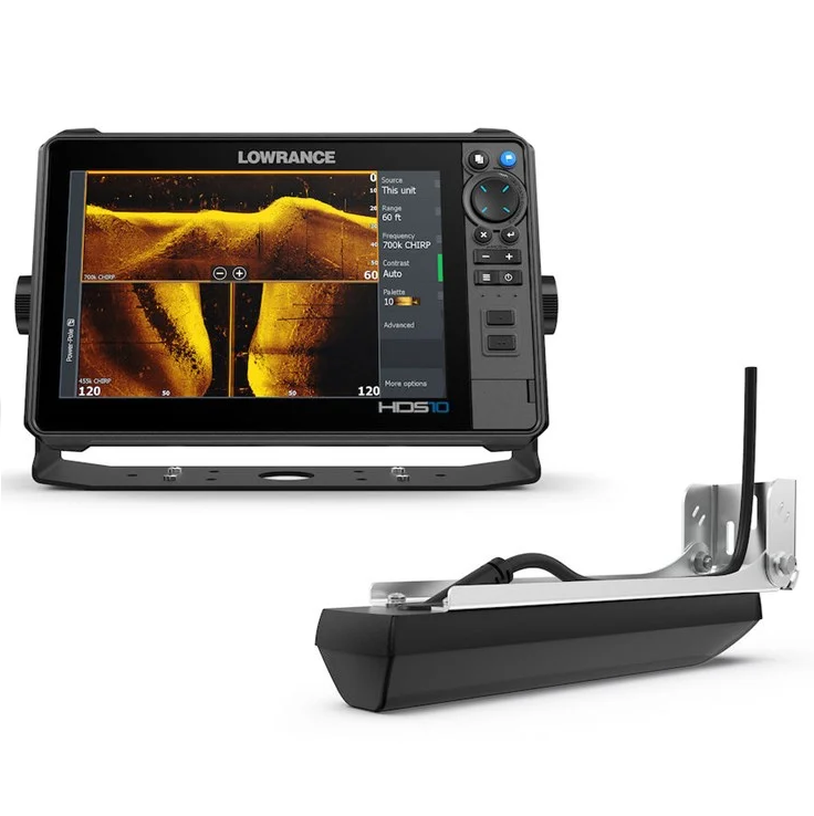 LOWRANCE HDS PRO 10 Eco/GPS con Trasduttore ACTIVE IMAGING HD 3-IN-1