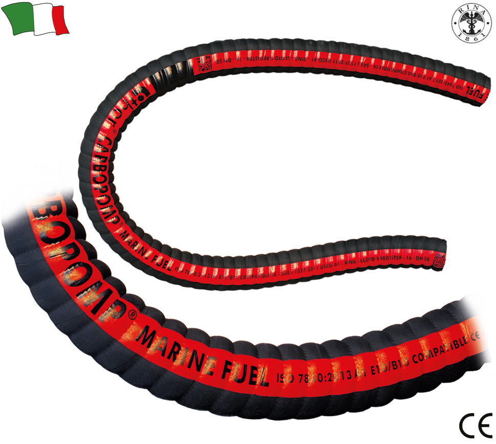 Tubo Carburante 51 mm Omologato RINA - 0,5 mt