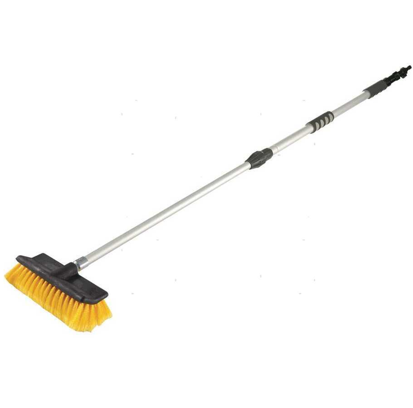 Kit Spazzola + Manico Boat Line con attacco acqua