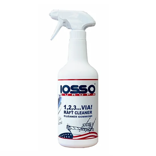 Iosso 1,2,3...Via Raft Cleaner 750 ml Detergente Rinnovatore per Gommoni