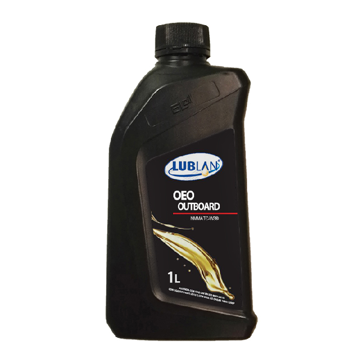 Lublan Outboard 2T Olio Miscela Marino per Fuoribordo 2 Tempi