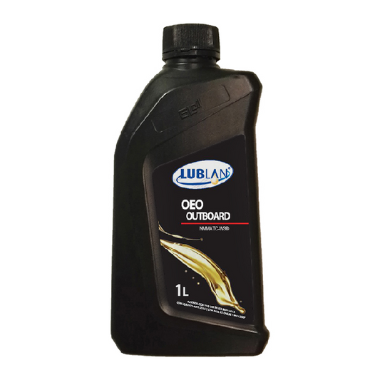 Lublan Outboard 2T Olio Miscela Marino per Fuoribordo 2 Tempi