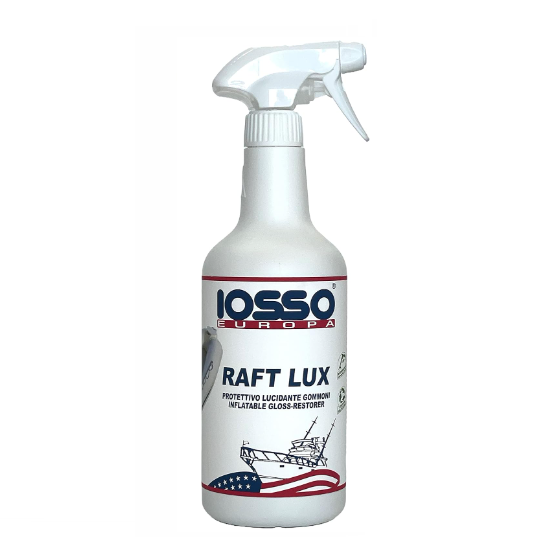 Iosso Raft Lux 750 ml Protettivo Lucidante per Gommoni