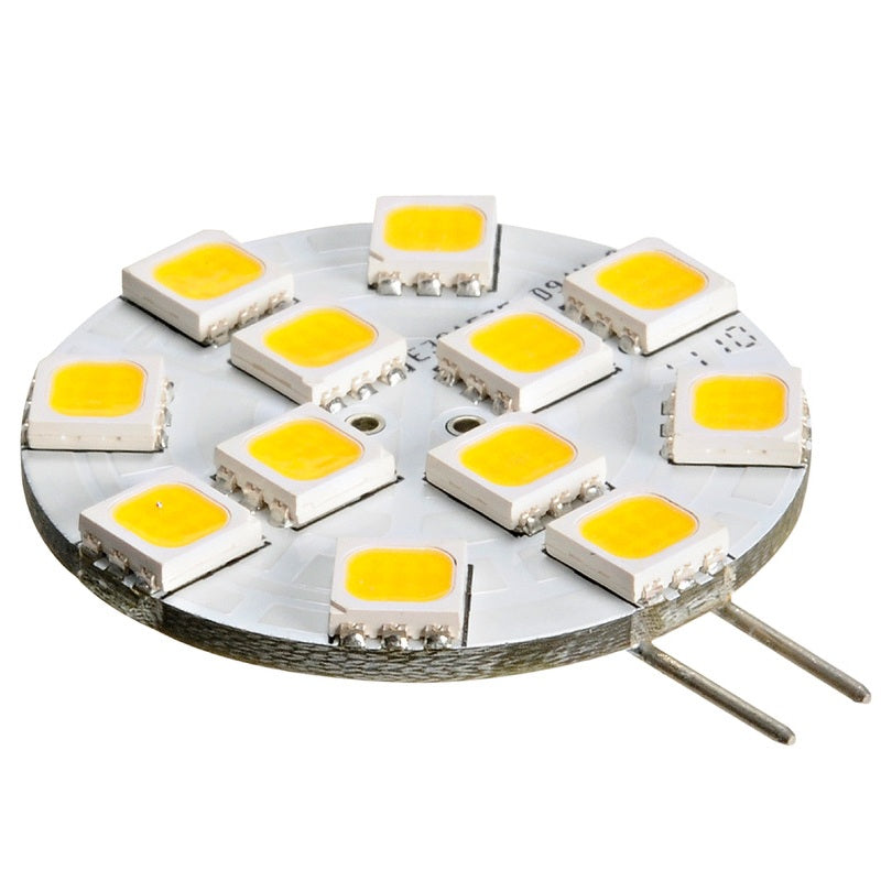 Lampadina 12 LED G4 Ø 30 mm attacco laterale