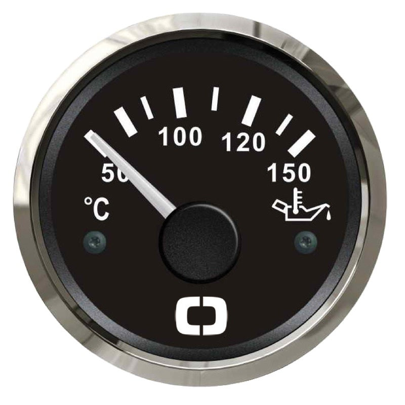 Indicatore temperatura olio 50/150° nero/lucida