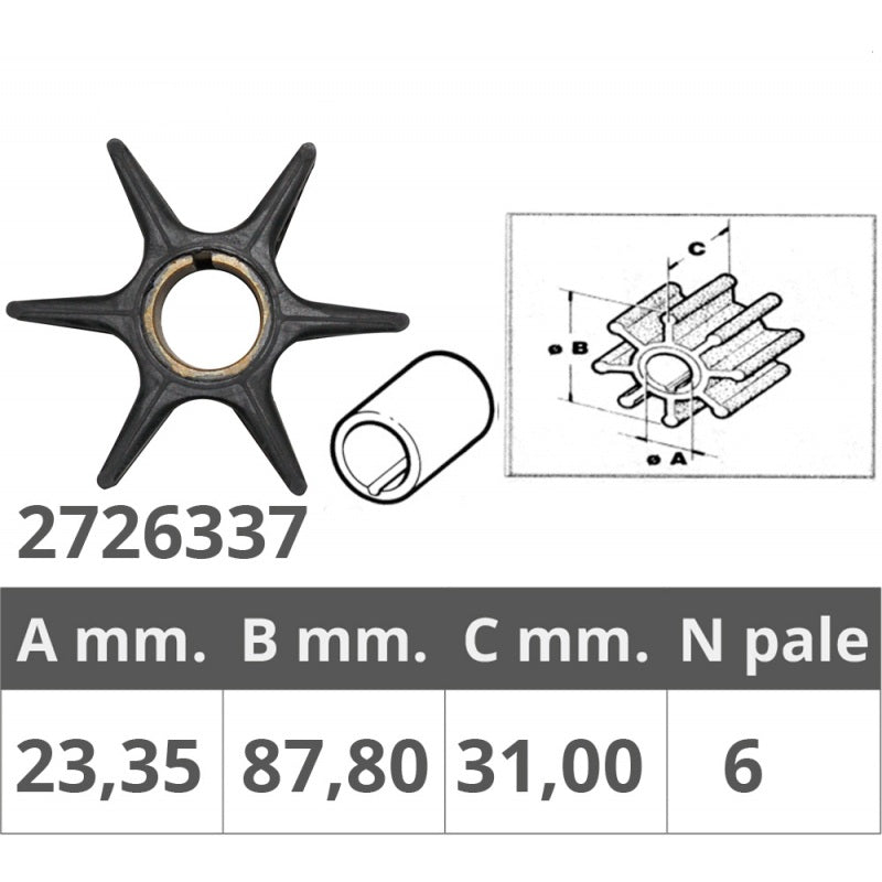 Girante Honda 19210-ZW1-B02 / B04