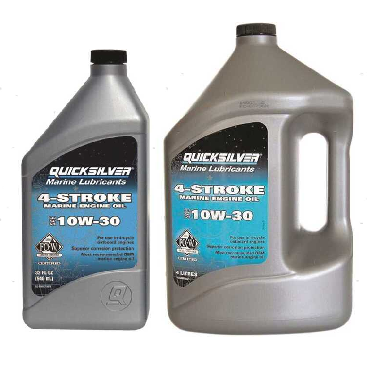 Quicksilver 10W30 Olio Motore 4 Tempi Fuoribordo