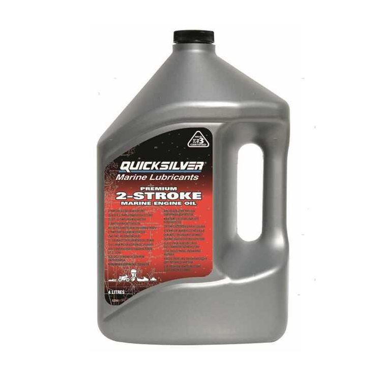 Quicksilver Premium 2T TC-W3 Olio Miscela 2 Tempi Fuoribordo