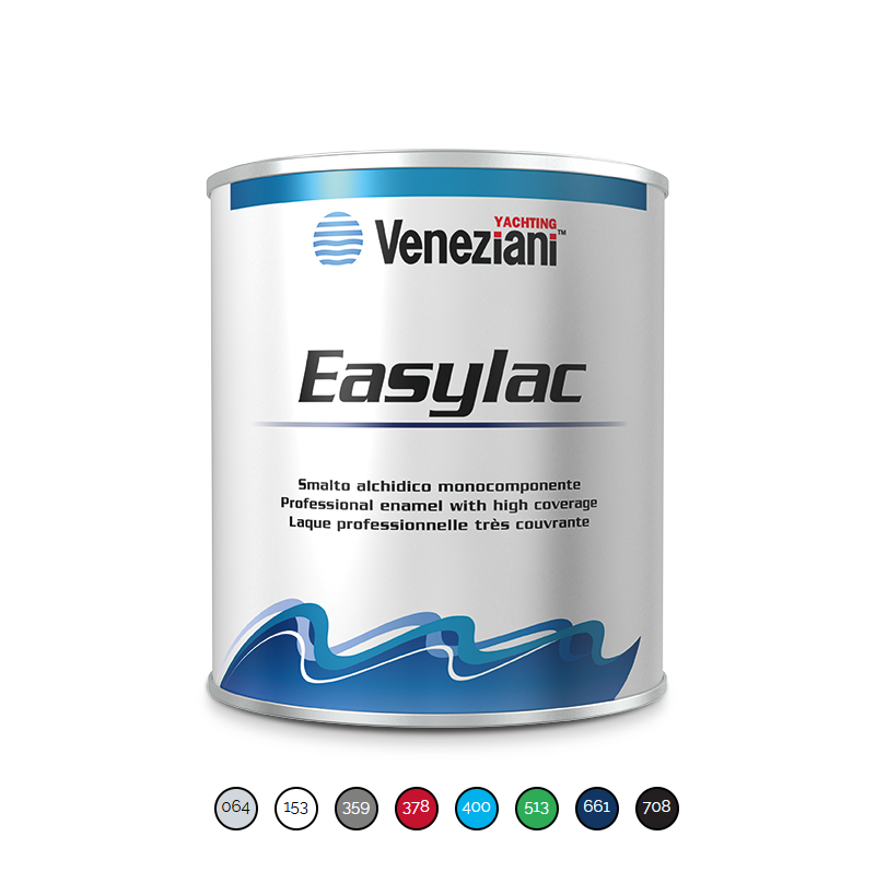 Veneziani Easylac 2,5 lt Smalto Professionale marino ed industriale