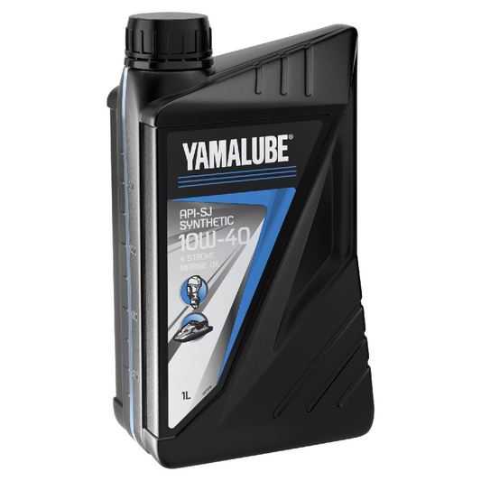 Yamalube Api-Sj 10W40 Sintetico Olio Motore Fuoribordo Yamaha 4 Tempi