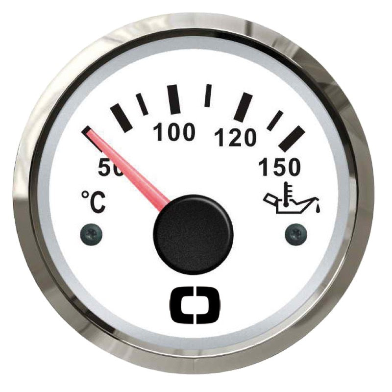Indicatore temperatura olio 50/150° bianco/lucida