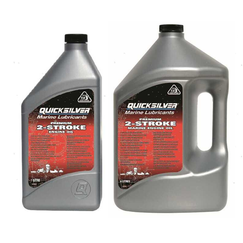 Quicksilver Premium 2T TC-W3 Olio Miscela 2 Tempi Fuoribordo