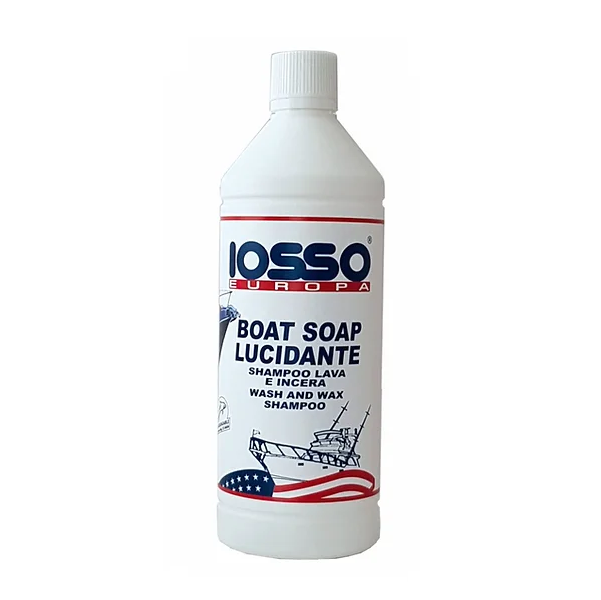 Iosso Boat Soap Lucidante 1 lt Shampoo con Cera per Barca e Gommone