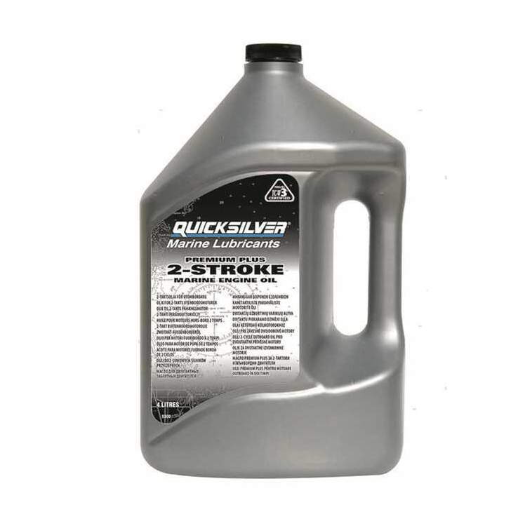 Quicksilver Premium Plus 2T TC-W3 Olio Miscela 2 Tempi Fuoribordo