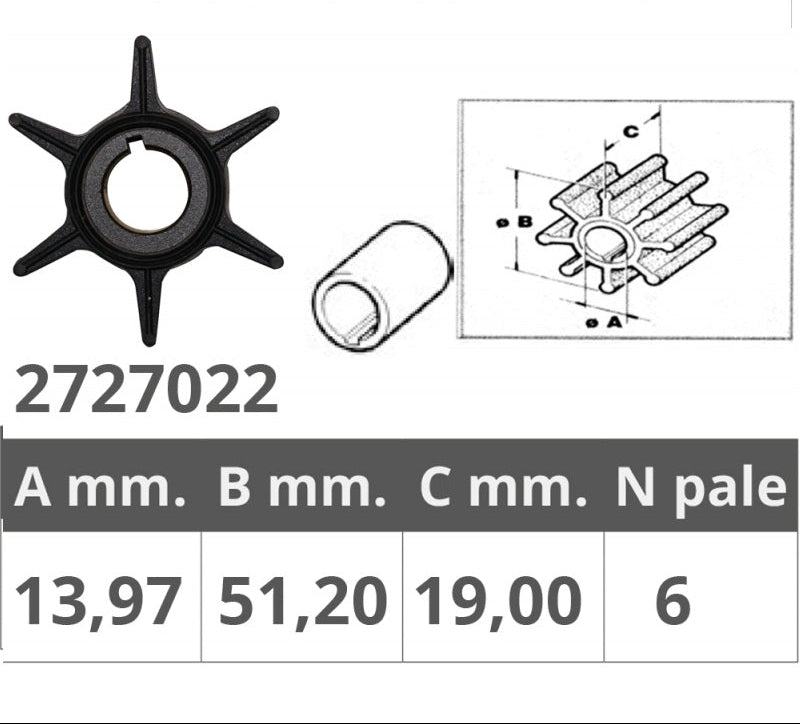 Girante Yamaha 6L2-44352-00