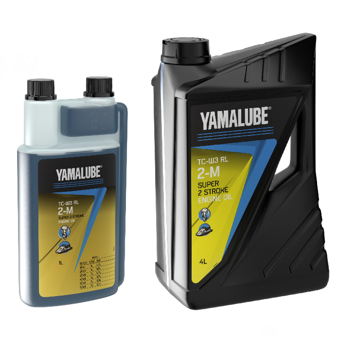 Yamalube 2M TC-W3 RL Olio Miscela per Motore Yamaha Fuoribordo 2 Tempi