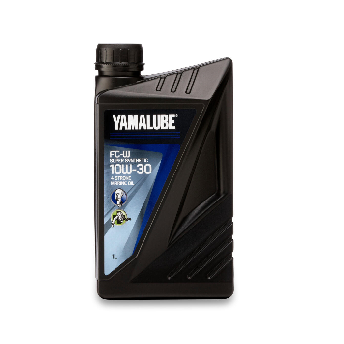 Yamalube FC-W 10W30 Super Sintetico Olio Motore Fuoribordo Yamaha 4 Tempi