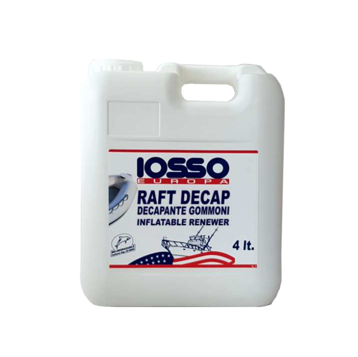 Iosso Raft Decap 4 lt Decapante per Gommone