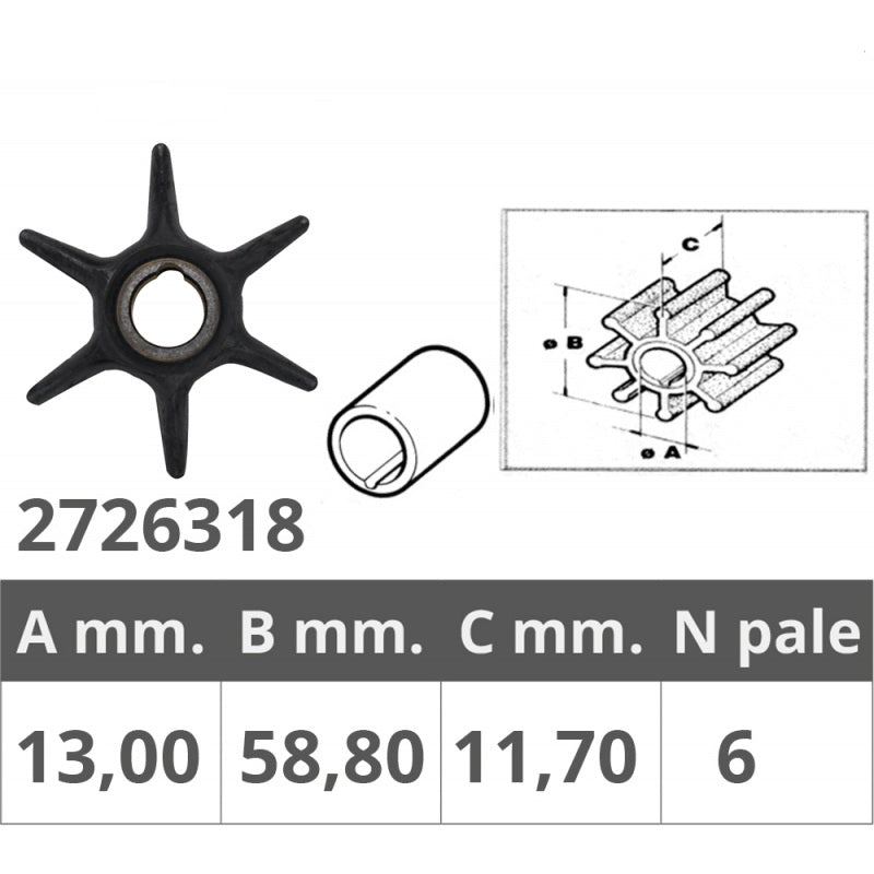 Girante Mercury 47-420382