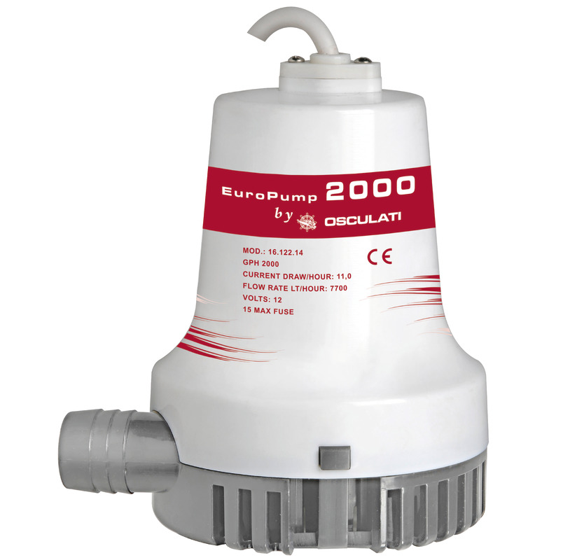 Osculati Europump II 2000 24V Pompa di Sentina