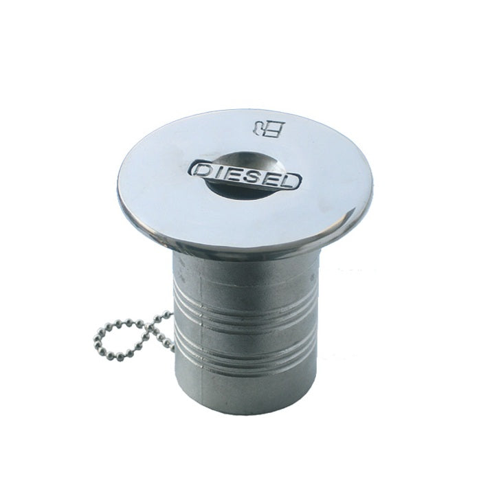 Tappo Imbarco Carburante Diesel D. 50 mm Inox
