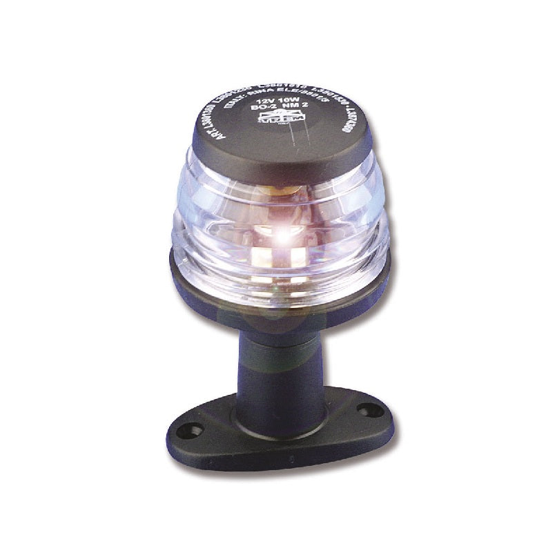 Fanale di fonda 360° alogeno con basetta nero