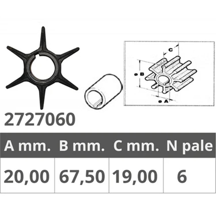 Girante Suzuki DT50-85