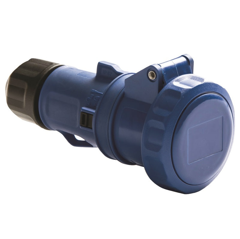 Spina banchina tripolare femmina 32A IP67