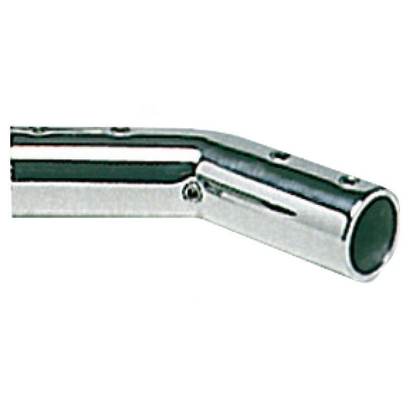 Angolare inox 140° 22 mm