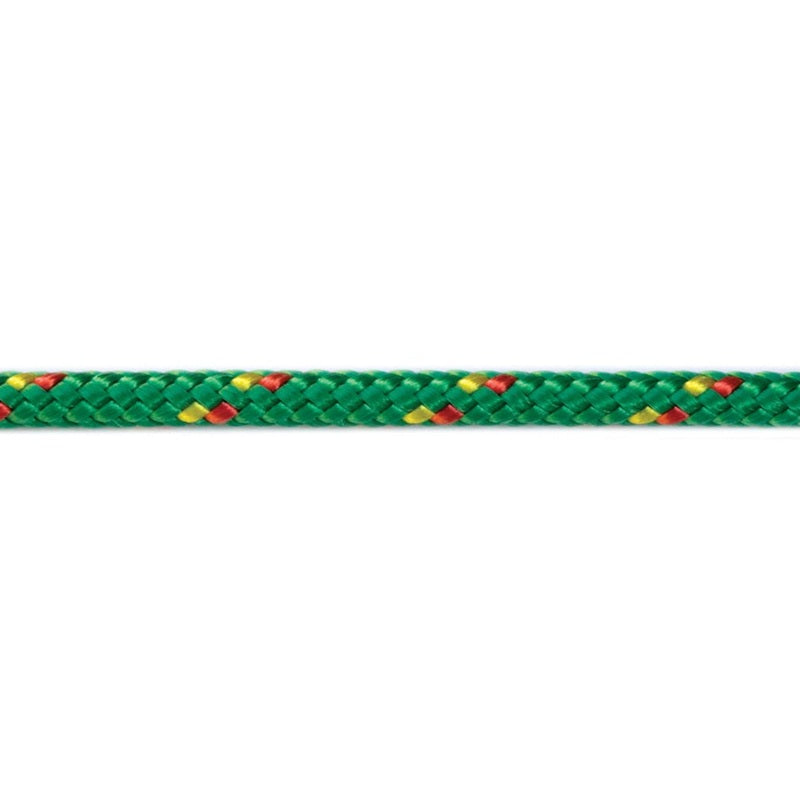 Doppia Treccia poliestere HT verde con spie
