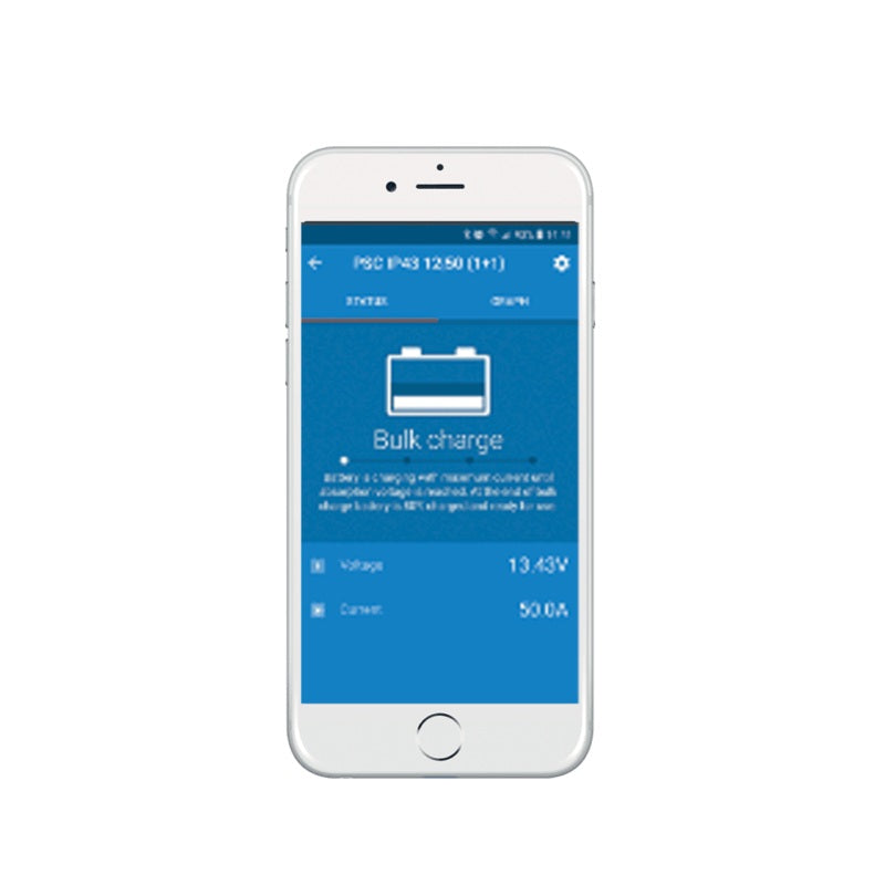 Caricabatterie Victron Smart 12/24V 50A - 3 Uscite