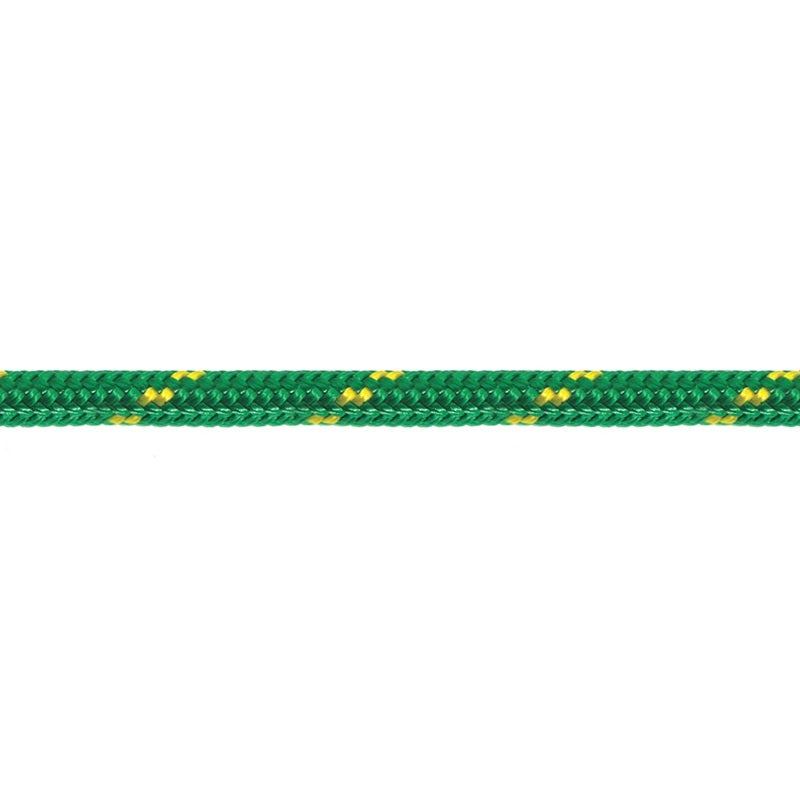 Doppia Treccia poliestere HT verde con spie