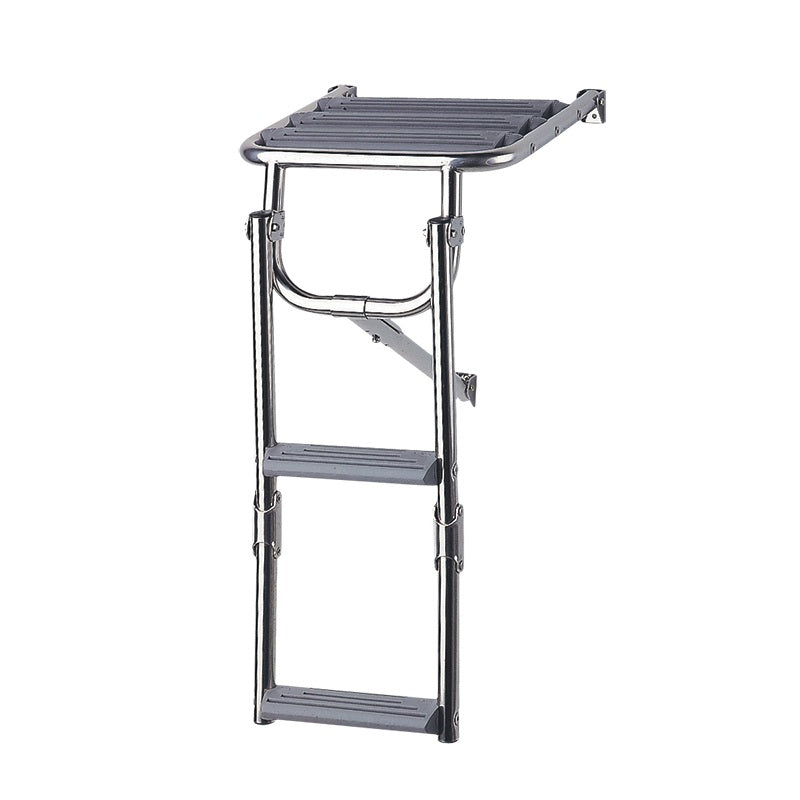 Plancetta mm320x295 con Scaletta Inox 2 gradini