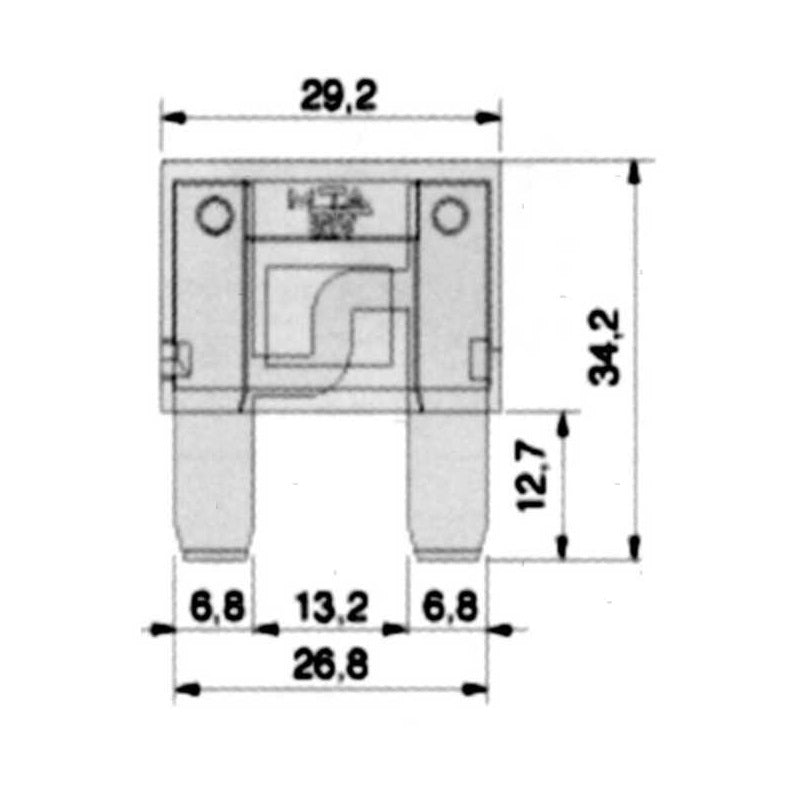 Porta fusibile stagno maxi IP66