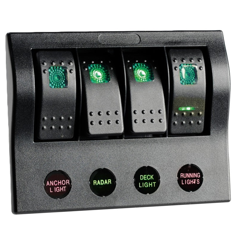 Pannello elettrico PCP Compact 4 interruttori