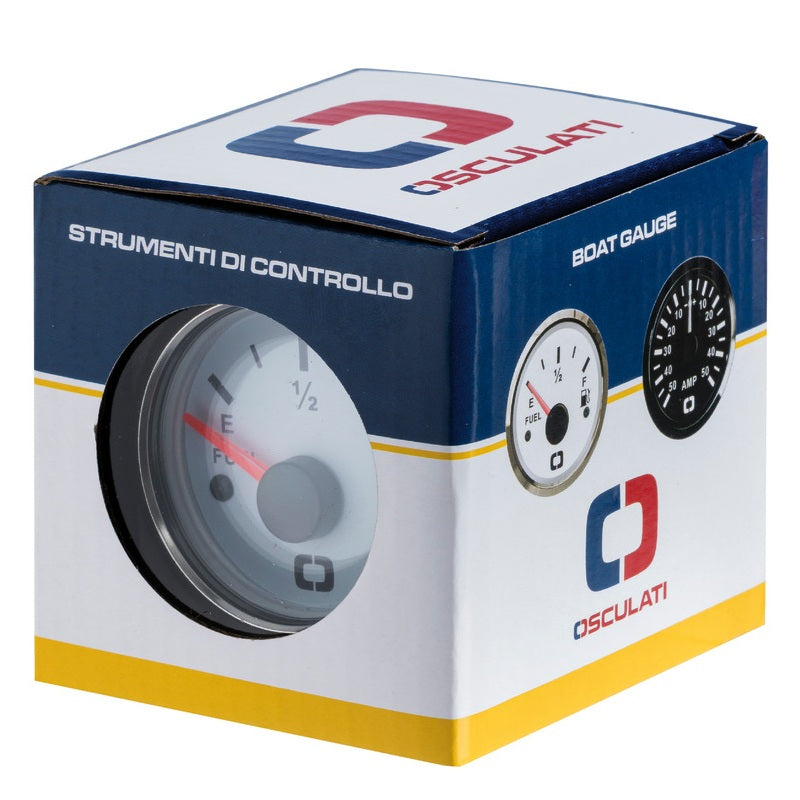 Contagiri 0-4000 RPM bianco/lucida