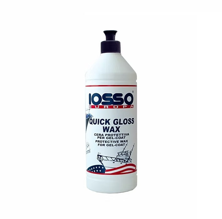 Iosso Quick Gloss Wax 1 lt Cera Protettiva per Gelcoat