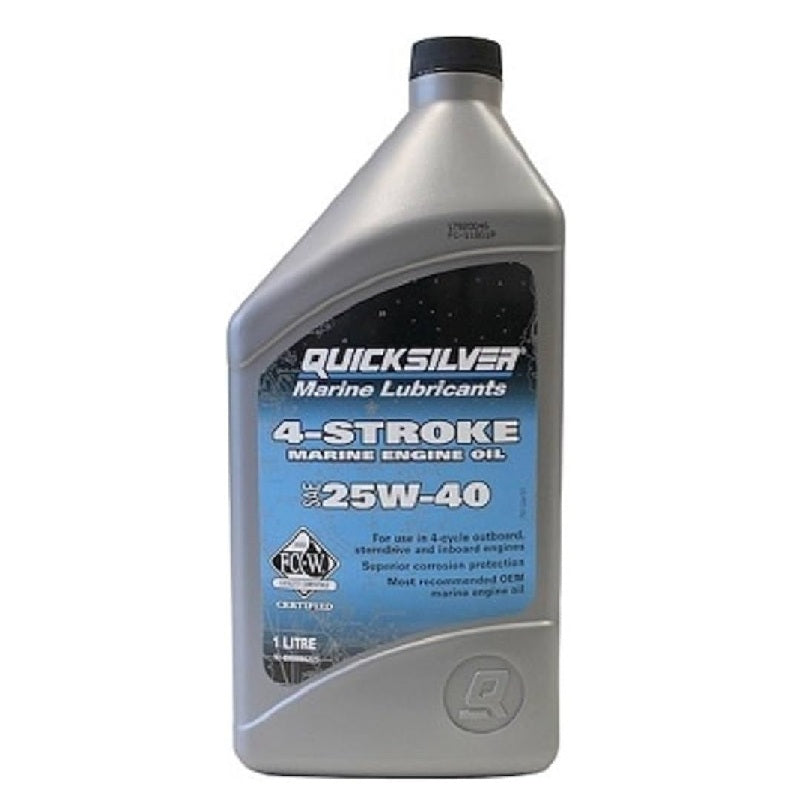 Quicksilver 25W40 1 lt 4 tempi